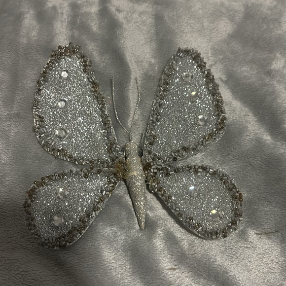 Lot of silver Christmas decor - Picture 8 of 15